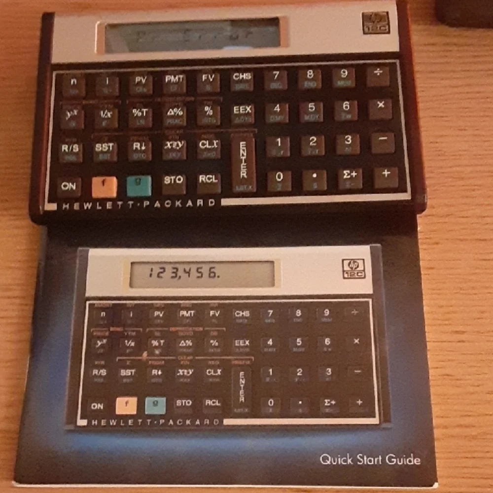 Hewlett-Packard Financial Calculator - Picture 1 of 9
